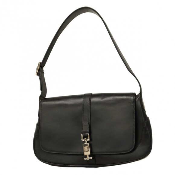 Gucci Jackie handbag 001 3824 Leather Black Women's